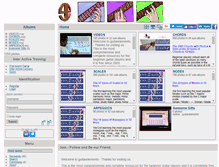 Tablet Screenshot of guitarelements.com